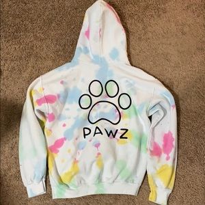 Tie-Dye Pawz Hoodie